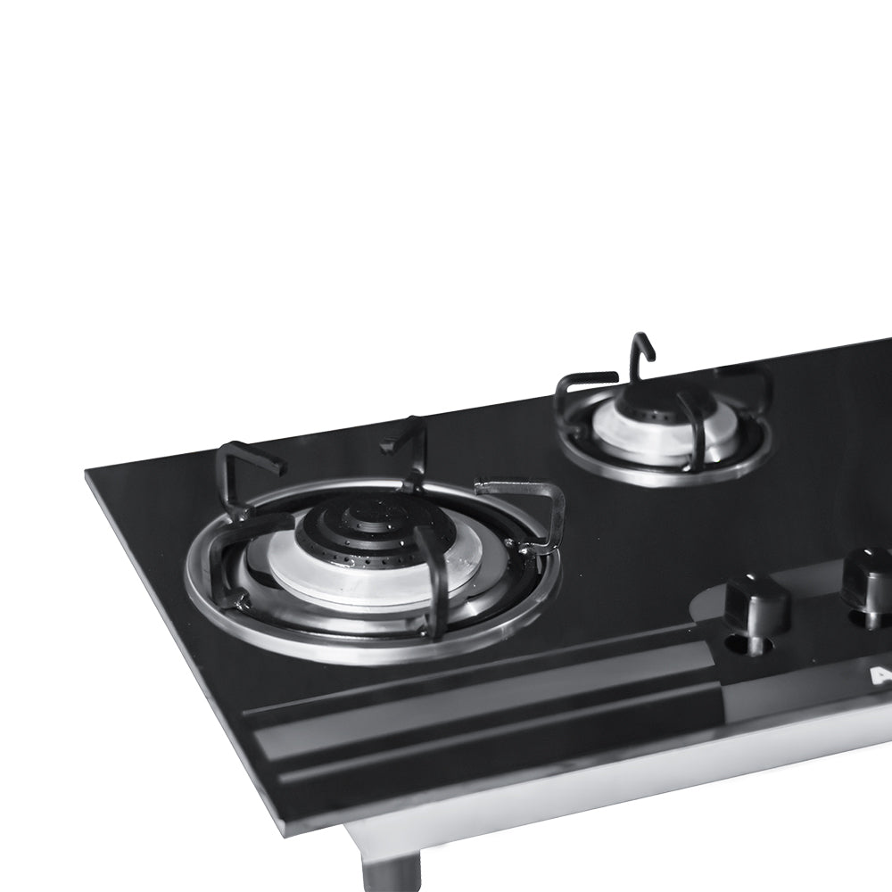 APOLO Manual Stove / Hob - Model 212 - 3 Burner - 100% Pure Stainless Steel Top