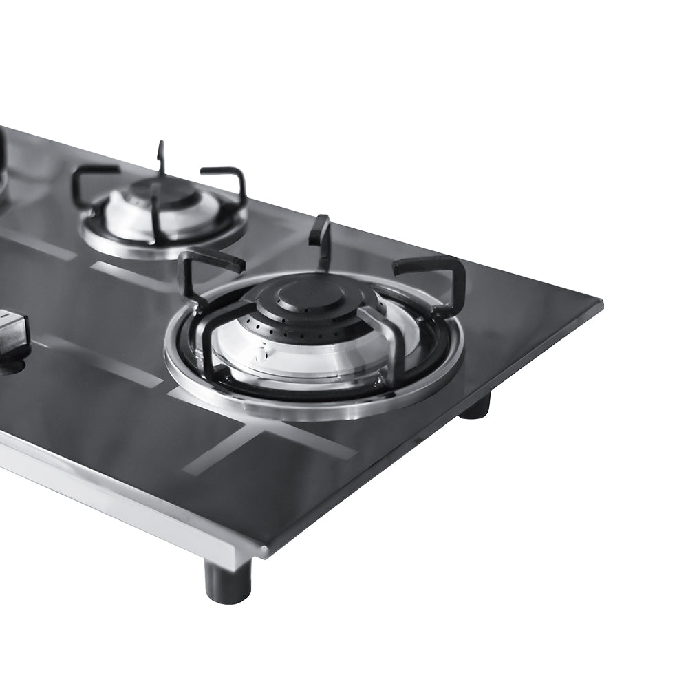 APOLO Automatic Hob - Model 590 - 3 Burner Auto Ignition Stove - 100% Pure Stainless Steel Top