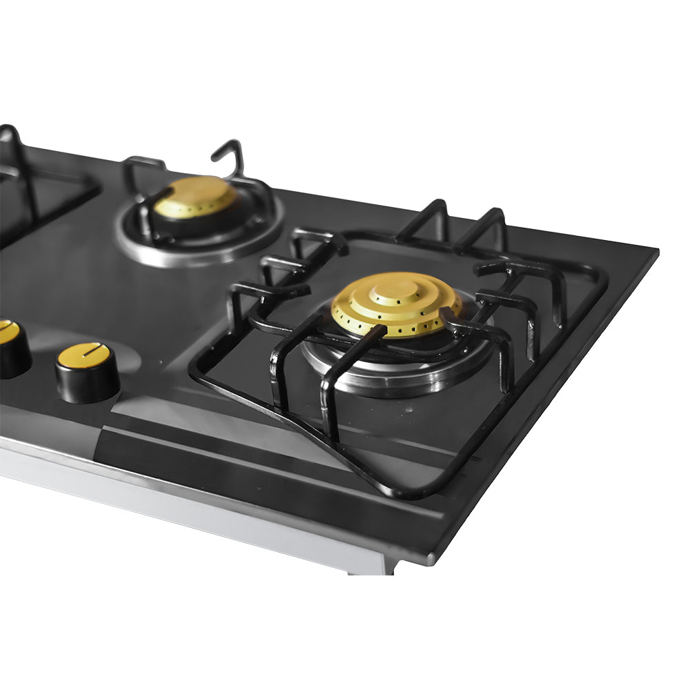 APOLO Manual Stove / Hob - Model 490 - 3 Burner - Heavy Duty - 100% Pure Stainless Steel Top