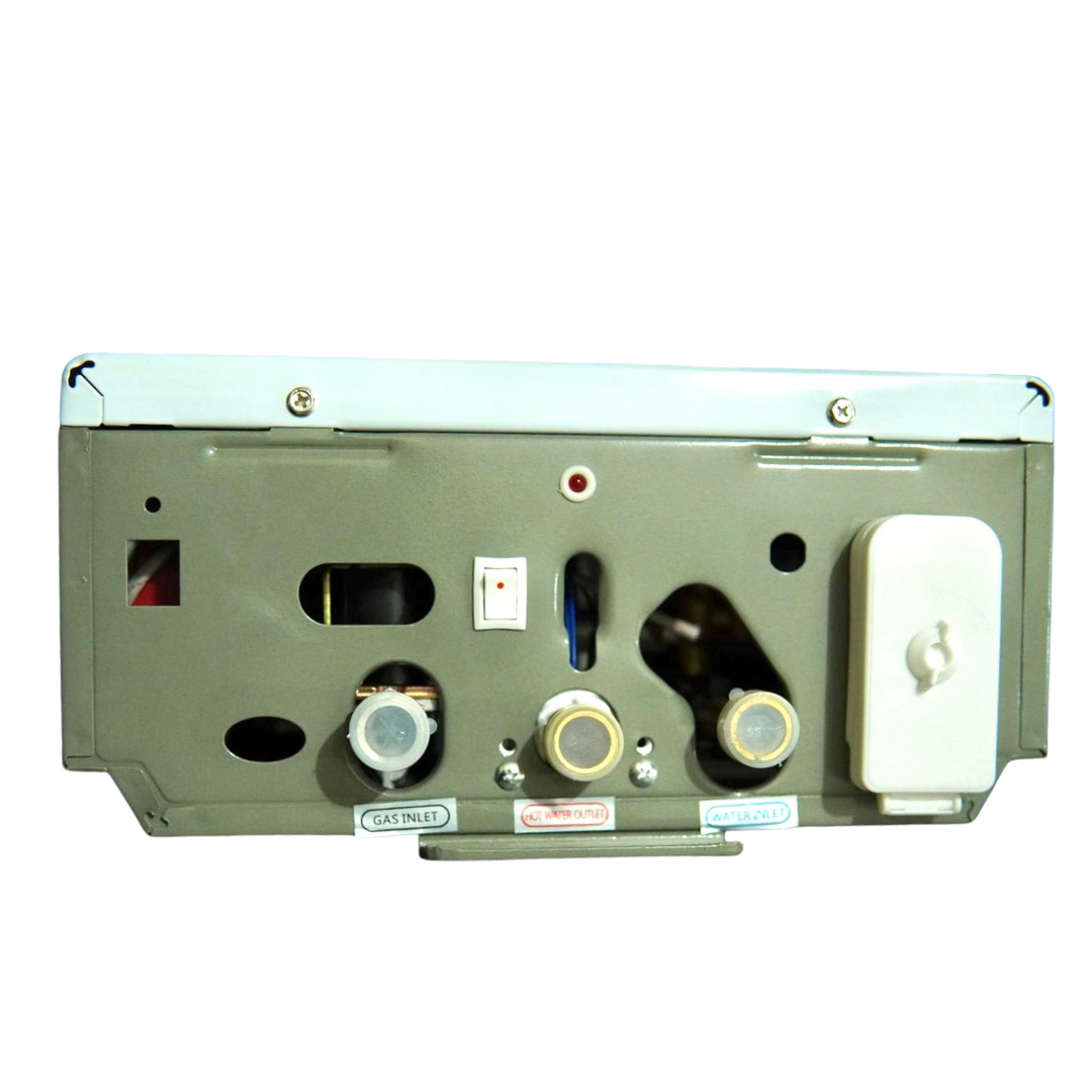 APOLO 7 Litre Instant Gas Water Heater - 100% Imported China Fitted Geyser - NG & LPG Geyser - AP 01